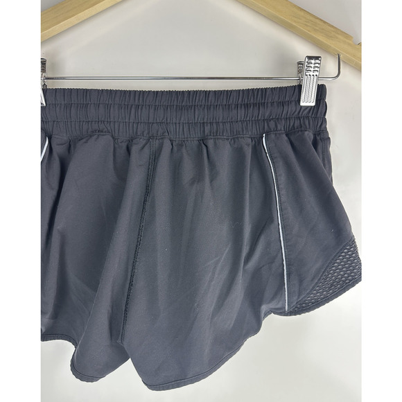 Lululemon Hotty Hot Short Reflective *2.5" Liner Stretch Black Women's Size 8 - Picture 10 of 15